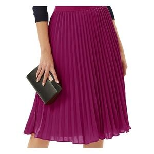 Grace Karin Vibrant Purple A-Line Skirt